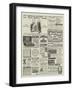 Page of Advertisements-null-Framed Giclee Print