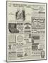 Page of Advertisements-null-Mounted Giclee Print