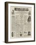 Page of Advertisements-null-Framed Giclee Print