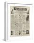 Page of Advertisements-null-Framed Giclee Print