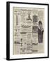 Page of Advertisements-null-Framed Giclee Print