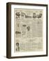 Page of Advertisements-null-Framed Giclee Print