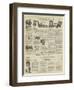 Page of Advertisements-null-Framed Giclee Print