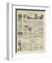 Page of Advertisements-null-Framed Giclee Print