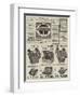 Page of Advertisements-null-Framed Giclee Print