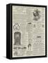 Page of Advertisements-null-Framed Stretched Canvas