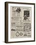 Page of Advertisements-null-Framed Giclee Print