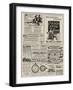 Page of Advertisements-null-Framed Giclee Print