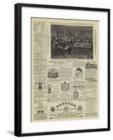 Page of Advertisements-null-Framed Giclee Print