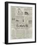 Page of Advertisements-null-Framed Giclee Print