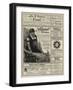 Page of Advertisements-null-Framed Giclee Print