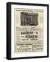 Page of Advertisements-null-Framed Giclee Print