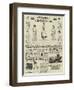 Page of Advertisements-null-Framed Giclee Print