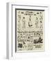 Page of Advertisements-null-Framed Giclee Print