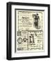 Page of Advertisements-null-Framed Giclee Print