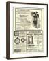 Page of Advertisements-null-Framed Giclee Print