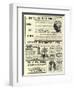 Page of Advertisements-null-Framed Giclee Print