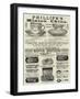 Page of Advertisements-null-Framed Giclee Print