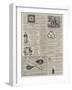 Page of Advertisements-null-Framed Giclee Print