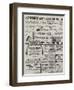 Page of Advertisements-null-Framed Giclee Print