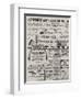 Page of Advertisements-null-Framed Giclee Print