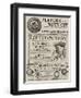 Page of Advertisements-null-Framed Giclee Print