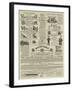 Page of Advertisements-null-Framed Giclee Print