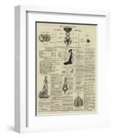 Page of Advertisements-null-Framed Giclee Print