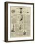 Page of Advertisements-null-Framed Giclee Print