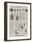 Page of Advertisements-null-Framed Giclee Print