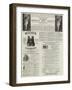 Page of Advertisements-null-Framed Giclee Print