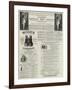 Page of Advertisements-null-Framed Giclee Print