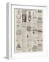 Page of Advertisements-null-Framed Giclee Print