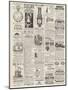 Page of Advertisements-null-Mounted Giclee Print