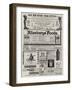 Page of Advertisements-null-Framed Giclee Print