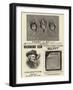 Page of Advertisements-null-Framed Giclee Print