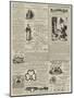 Page of Advertisements-null-Mounted Giclee Print