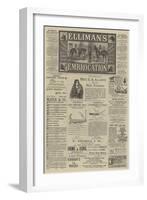 Page of Advertisements-null-Framed Giclee Print