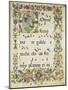 Page of Choral Music with Historiated Initial "O" Depicting the Calling of St. Peter and St. Andrew-Zanobi Di Benedetto Strozzi-Mounted Giclee Print