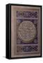 Page of Naskhi Script of the Quran Written by Ismail Al-Zuhdi with Floral Illuminations-null-Framed Stretched Canvas