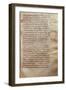 Page of Text with Geometrical Figures, from Geometry by Euclid-null-Framed Giclee Print