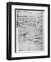 'Page of Text with Sketches of Landscape', c1480 (1945)-Leonardo Da Vinci-Framed Giclee Print