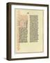 Page of the Book of Exodus-null-Framed Giclee Print