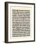 Page of the "Grammaire Latine" by Donatus, Published by Gutenberg-null-Framed Giclee Print