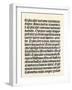 Page of the "Grammaire Latine" by Donatus, Published by Gutenberg-null-Framed Giclee Print