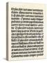 Page of the "Grammaire Latine" by Donatus, Published by Gutenberg-null-Stretched Canvas