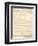 Page Two of the Constitution of the United States-null-Framed Giclee Print