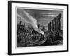 Page with Text and Diagram. Idol Festival in Easter Island.-null-Framed Giclee Print