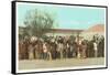 Pageant of Indian Crafts, San Gabriel Mission, California-null-Framed Stretched Canvas