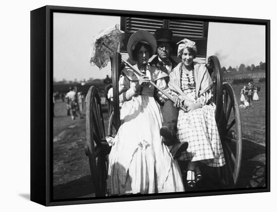 Pageant Participants-null-Framed Stretched Canvas